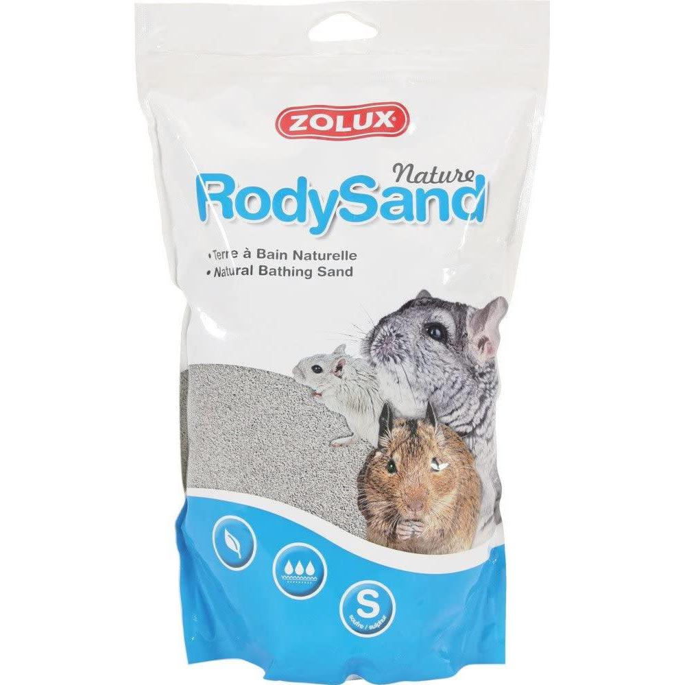 Zolux Sabbia da Bagno Naturale per Roditori 2L Zolux Sabbia da Bagno Naturale per Roditori 2L